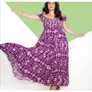 Sz 2 - NEW Torrid Tie Dye Maxi Dress